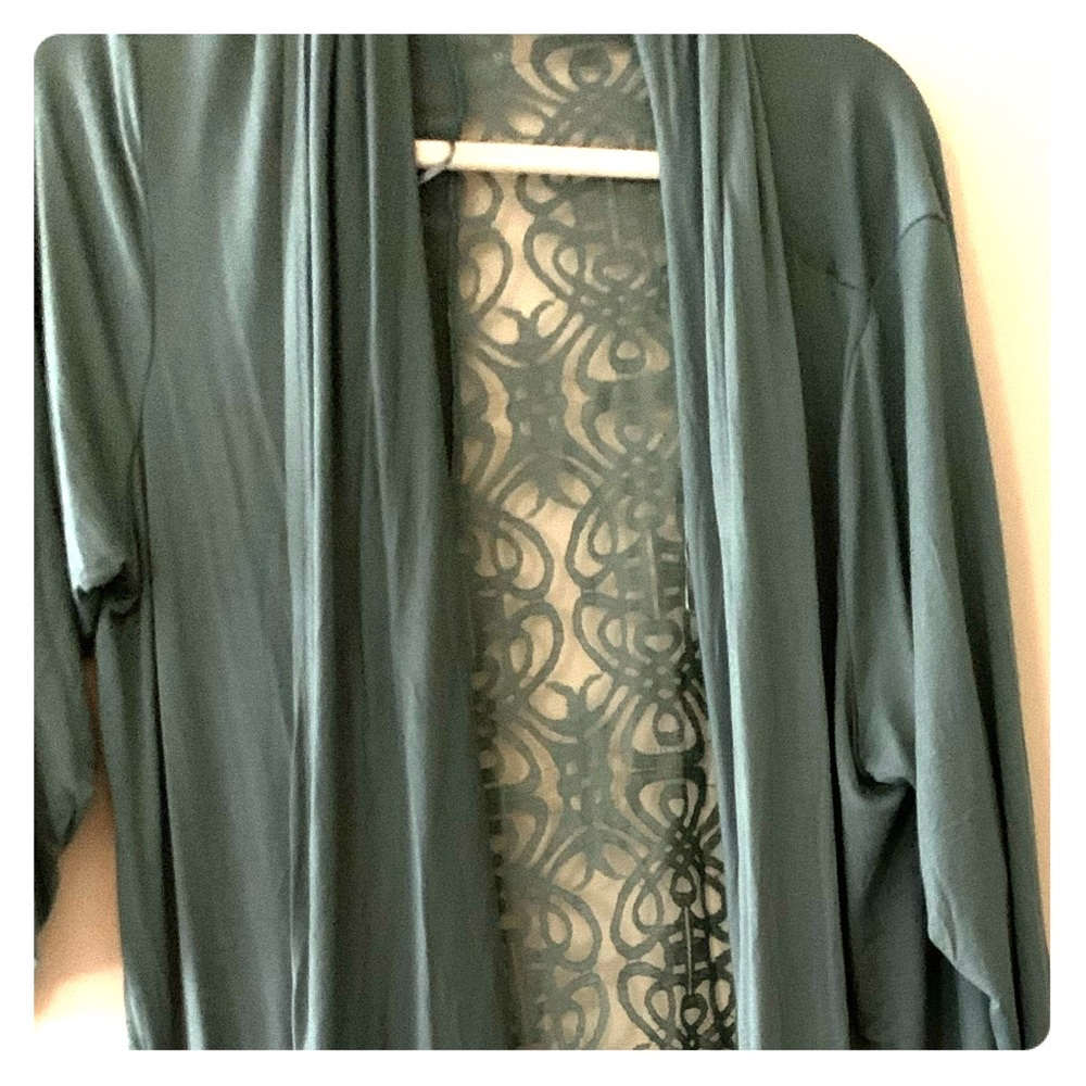 Long Lace Light-Weight Sweater